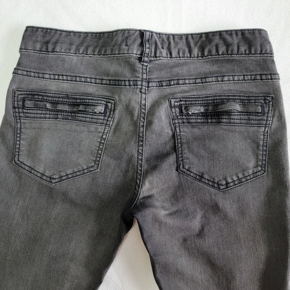 Free People Utility Moto Pants Black Women's W28 Edgy Gorpcore Streetwear Urban